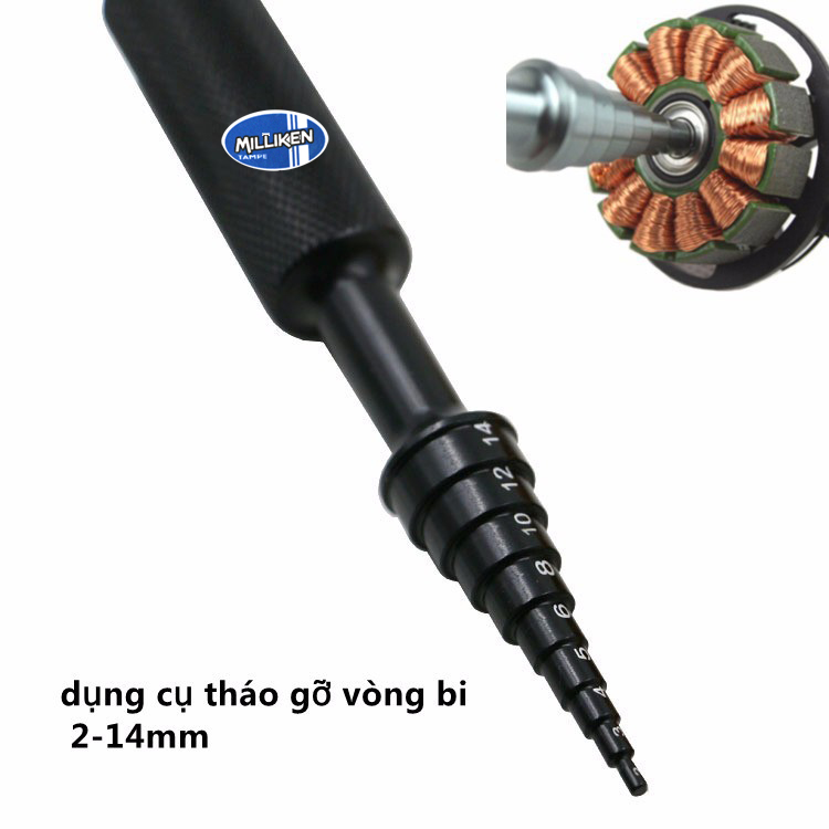 Dụng Cụ Tháo Gỡ Bạc Đạn 2-14mm Milliken NL-3101 - Màu sắc ngẫu nhiên