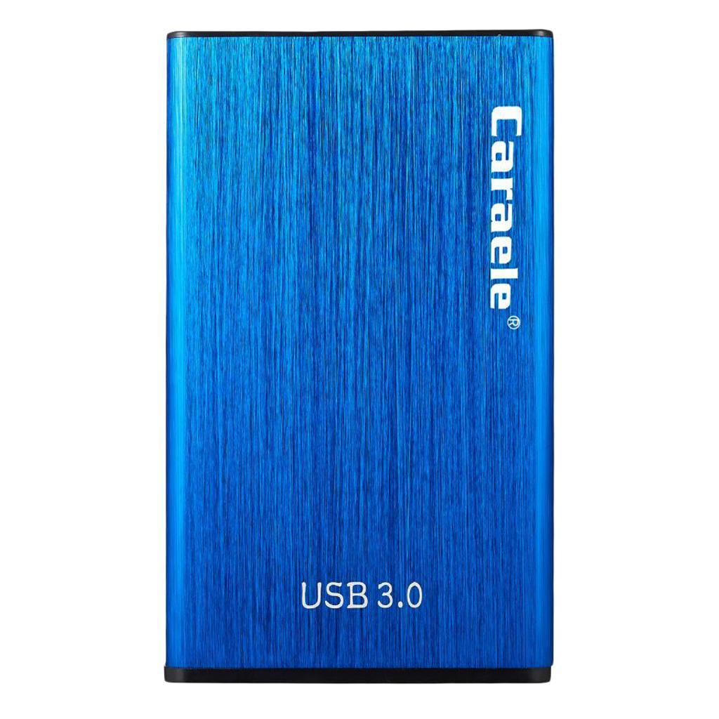 High Speed USB3.0 External Hard Drive Mobile Hard Disk Enclosure Blue