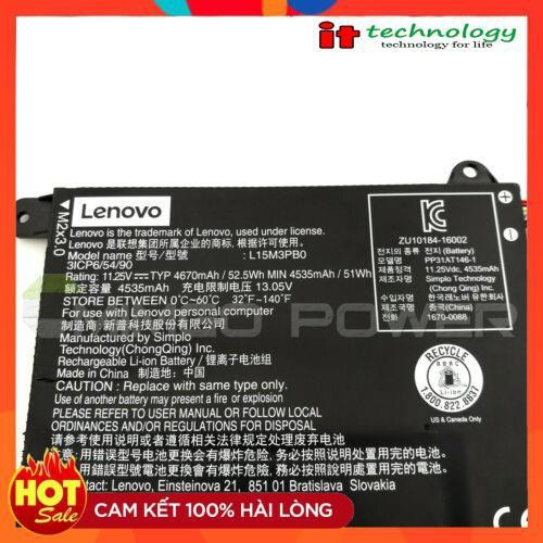 Pin battery dùng cho Laptop Lenovo Yoga 510 Yoga 510 - 14isk L15M3PB0 L15M3PBO L15L3PB0 L15C3PB1