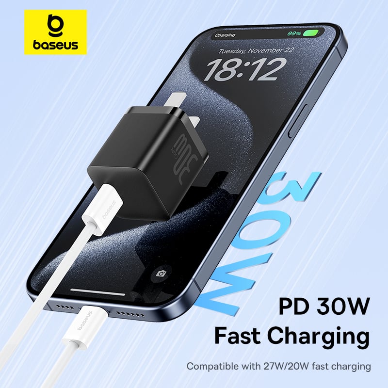 Cáp Sạc Nhanh Baseus Superior Series 2 Fast Charging Data Cable Type-C to Type-C 30W - Hàng chính hãng