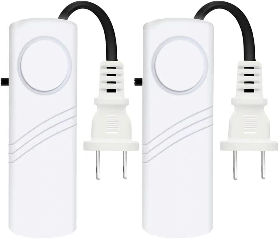 Báo động mất điện 2 chiếc, Cảnh báo mất điện tự động, Đèn báo LED 80db Báo động thông minh