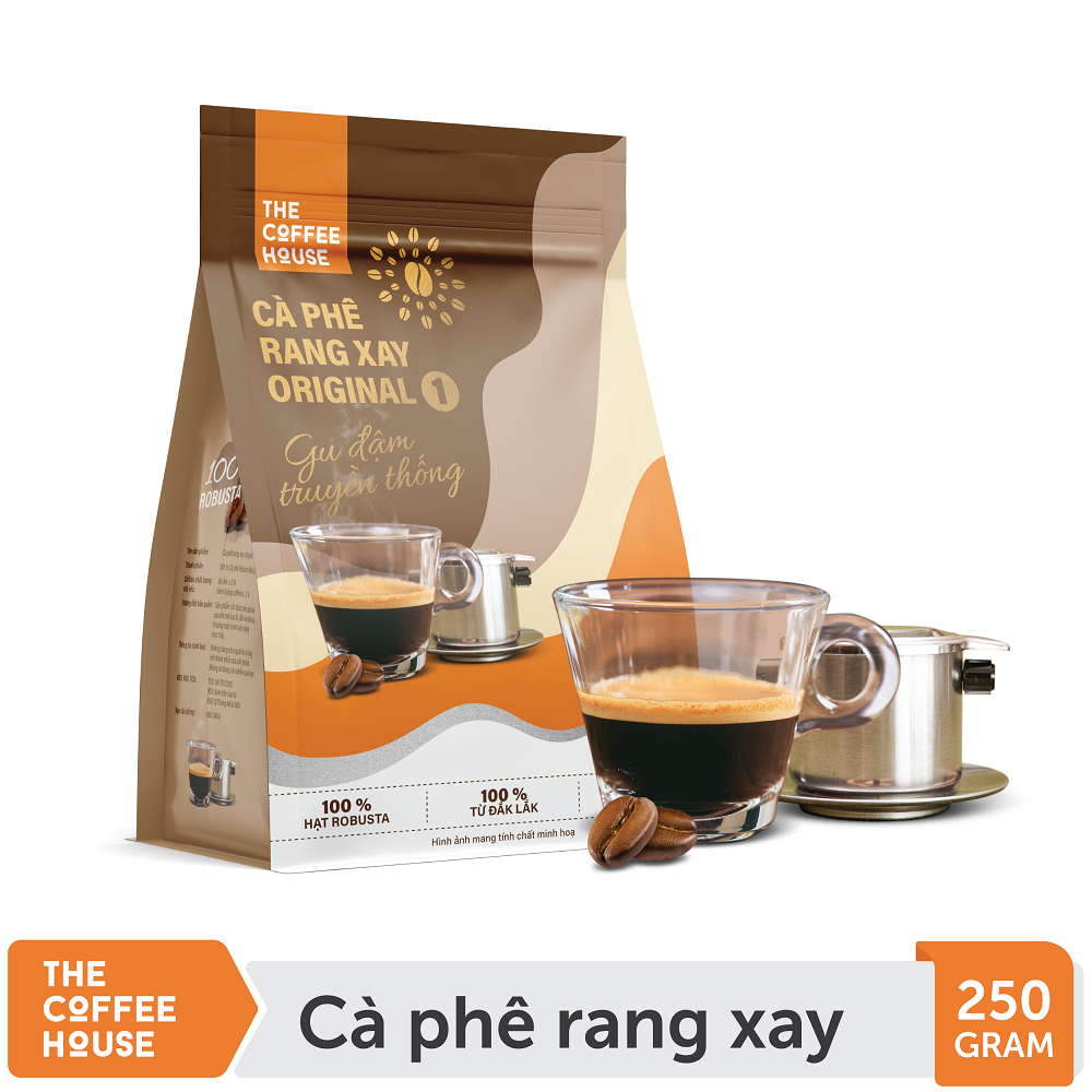 Cà phê rang xay Original 1 - The Coffee House - Pha phin