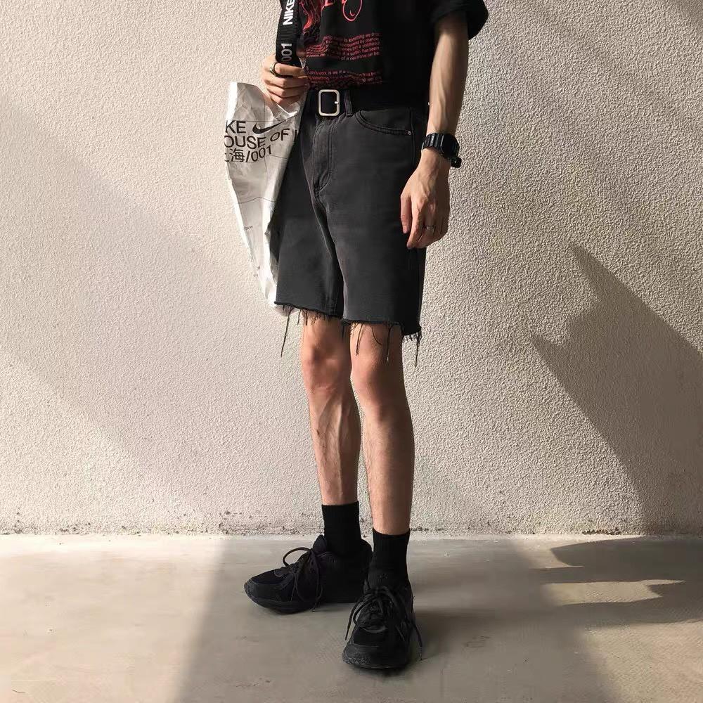 Quần Short Jeans Trơn Basic