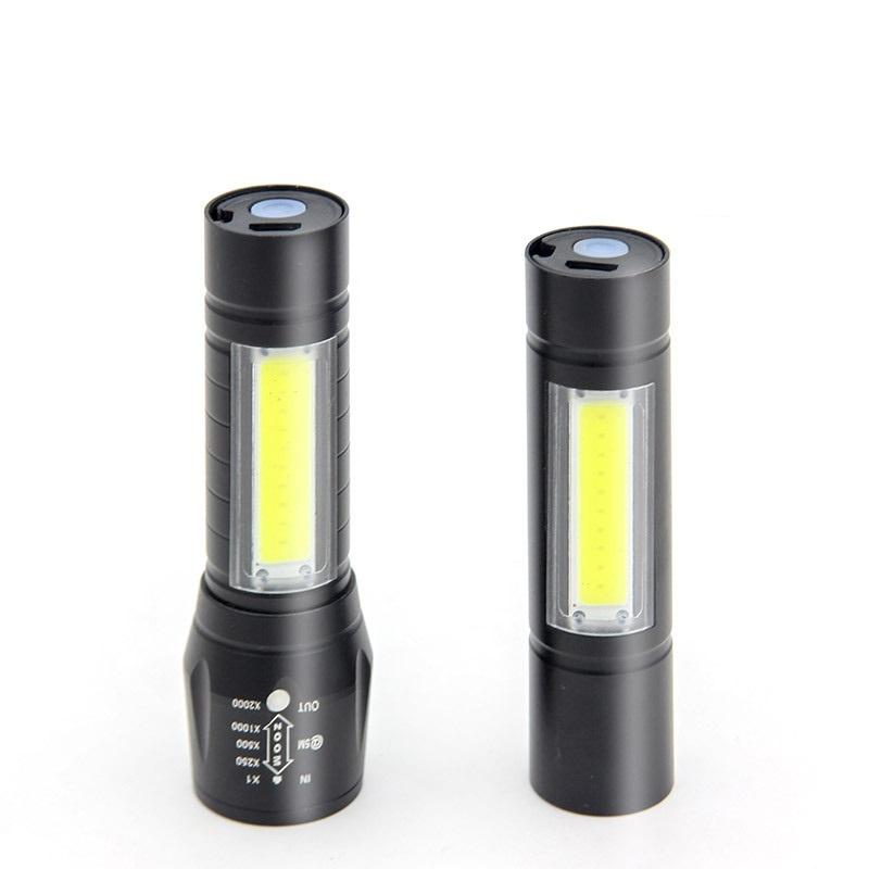 Đèn pin zoom 911 led cầm tay dã ngoại siêu sáng