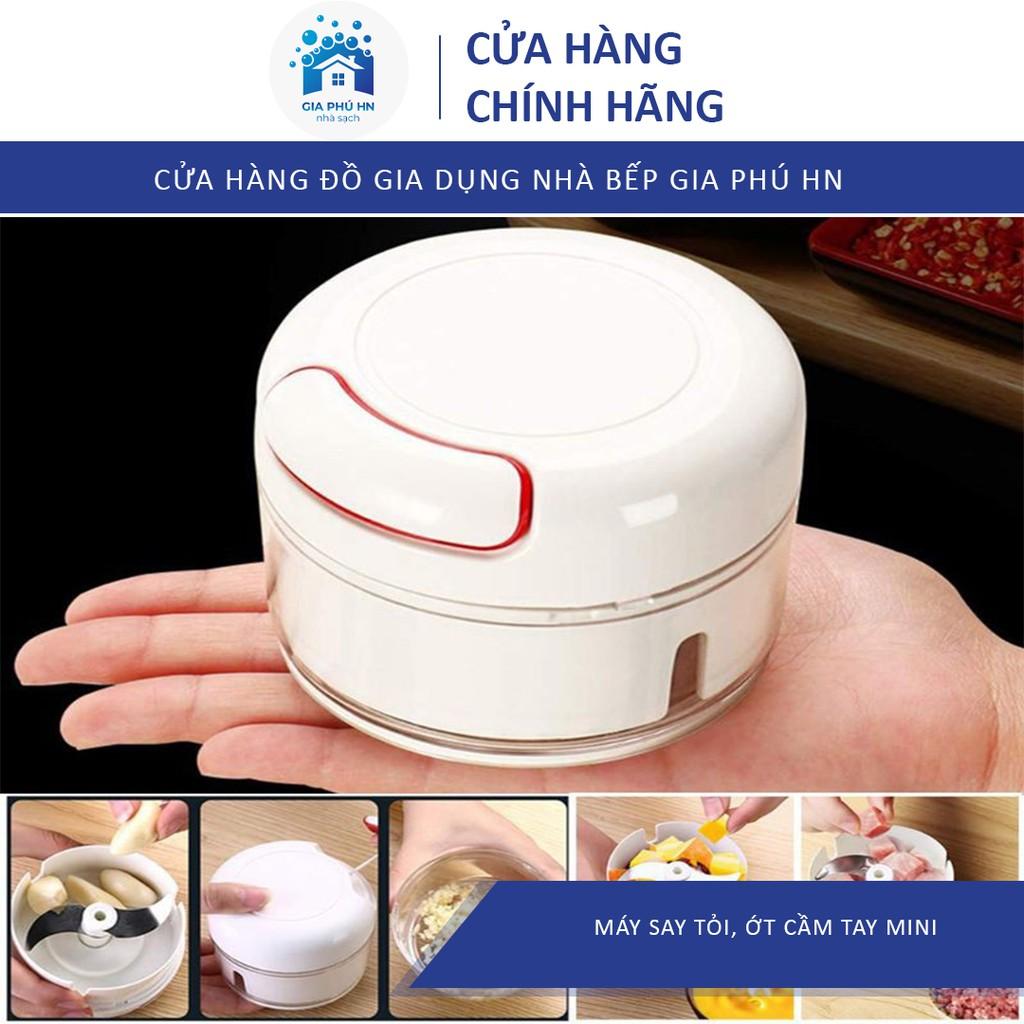 Máy Xay Tỏi, Ớt Cầm Tay Mini  Siêu RẺ  Máy Say Mini Bằng Tay- Say( tỏi,ớt,hành...). Thích Hợp Cho Các Cuộc Giã Ngoại