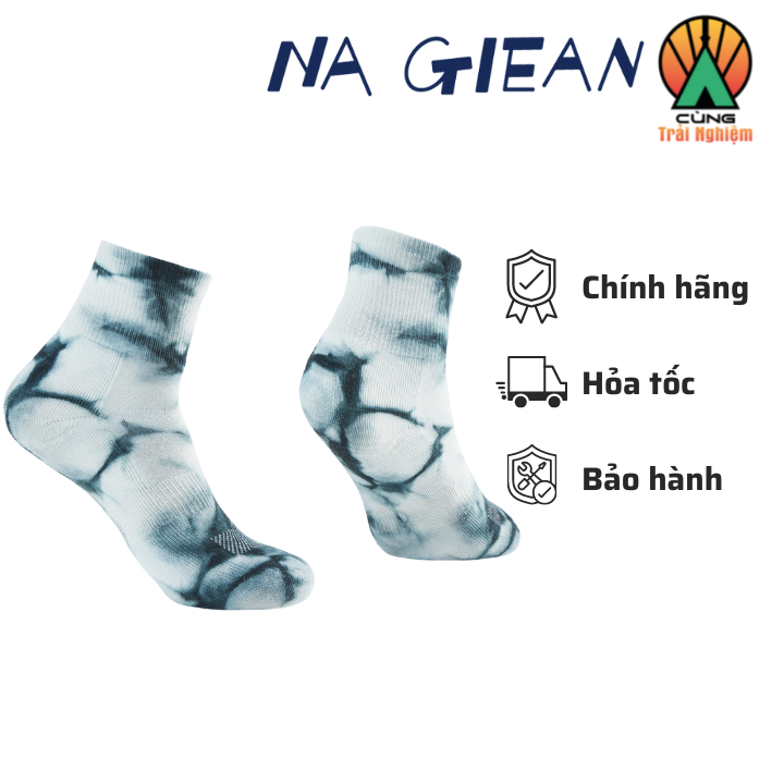 Tất Lông Cừu Merino Cổ Lỡ Cao Cấp Chuyên Dụng Thể Thao, Dã Ngoại, Leo Núi,Trekking Na Giean NGMM1001