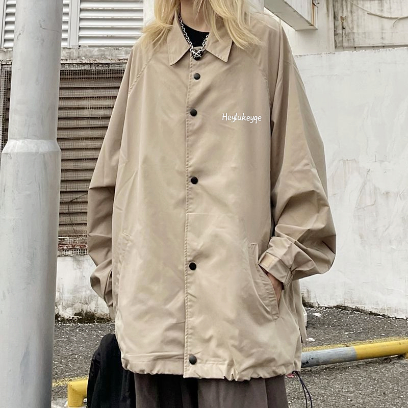 Áo khoác dù nam nữ form rộng 2 lớp phong cách ulzaang unisex Yinxx AK09