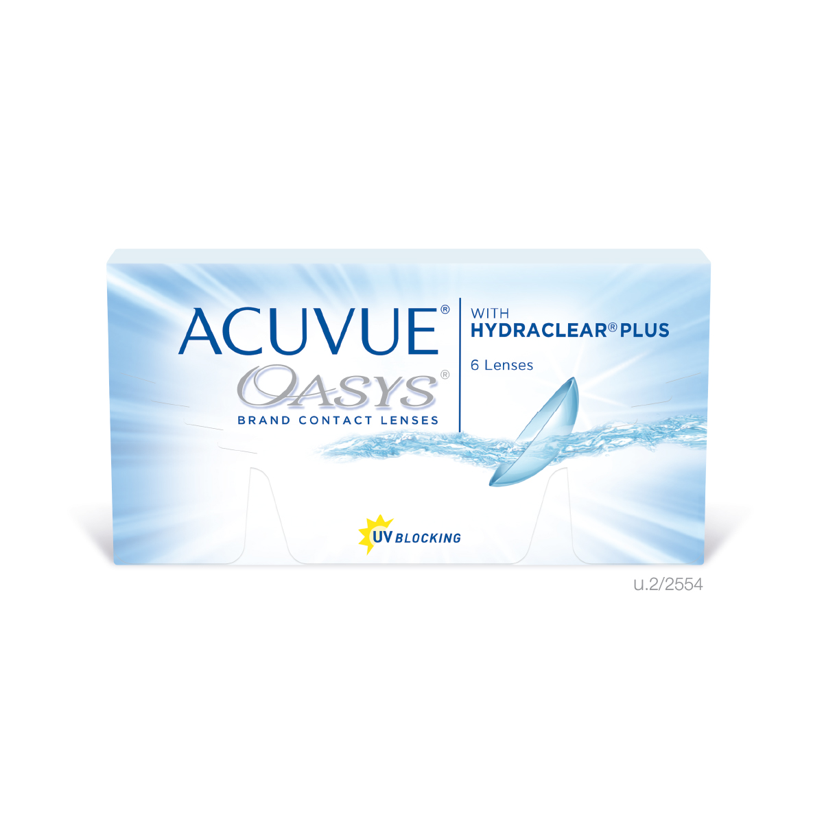 Kính áp tròng ACUVUE oasys loại 2 tuần của Mỹ
