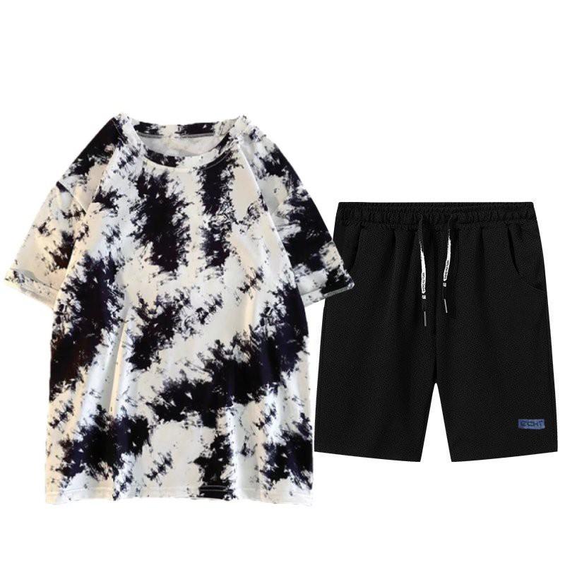 SET BỘ ĐỒ THỂ THAO HOẠ TIẾT LOANG MÀU CỰC ĐẸP , MỚI 2021 , HOT KME FASHION