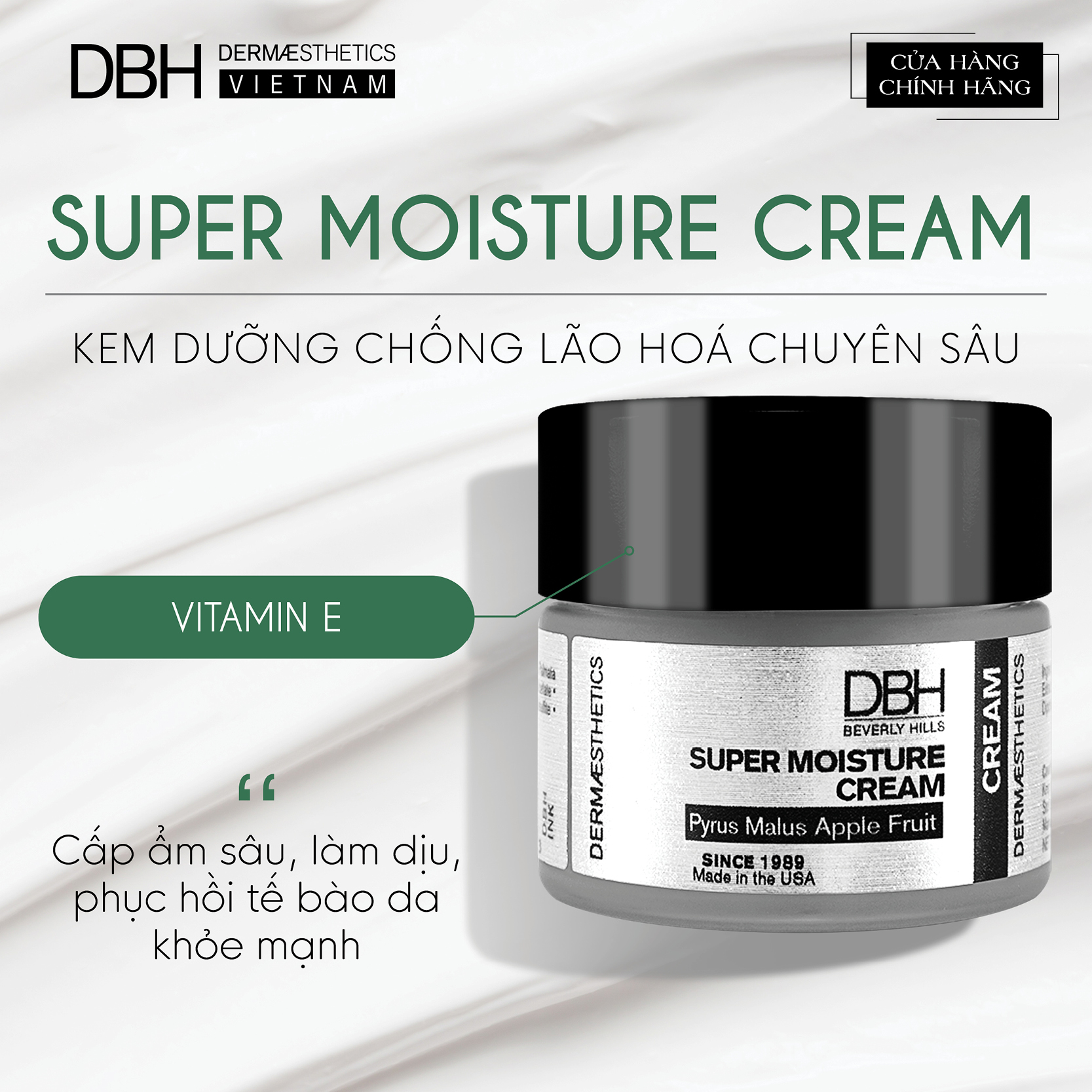 Kem dưỡng cấp ẩm- SUPER MOISTURE CREAM 28.57ML