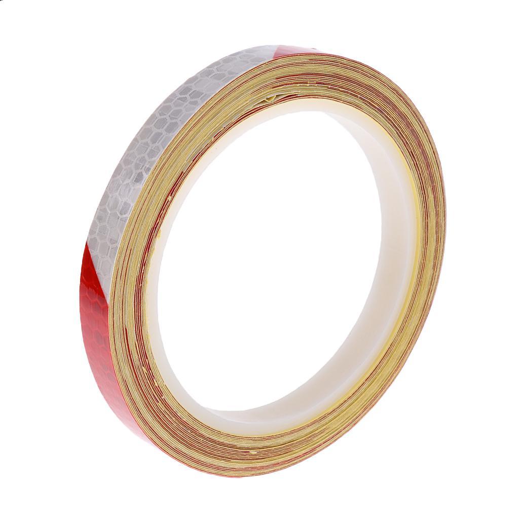 8M Long Cycling Reflective Strips Wheel Rim Sticker Tape Bike Bicycle Motorcycle Car Decal Safty Wheel Reflectors
