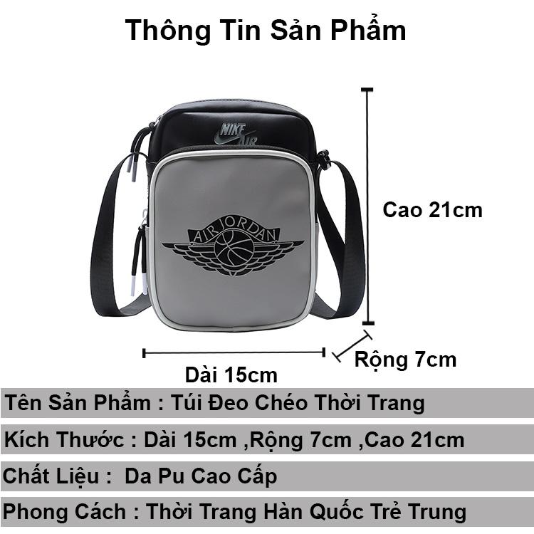 Túi đeo chéo nam nữ hàn quốc đi chơi dễ thương QITI túi bao tử nam nữ phong cách đeo vai thời trang giá rẻ