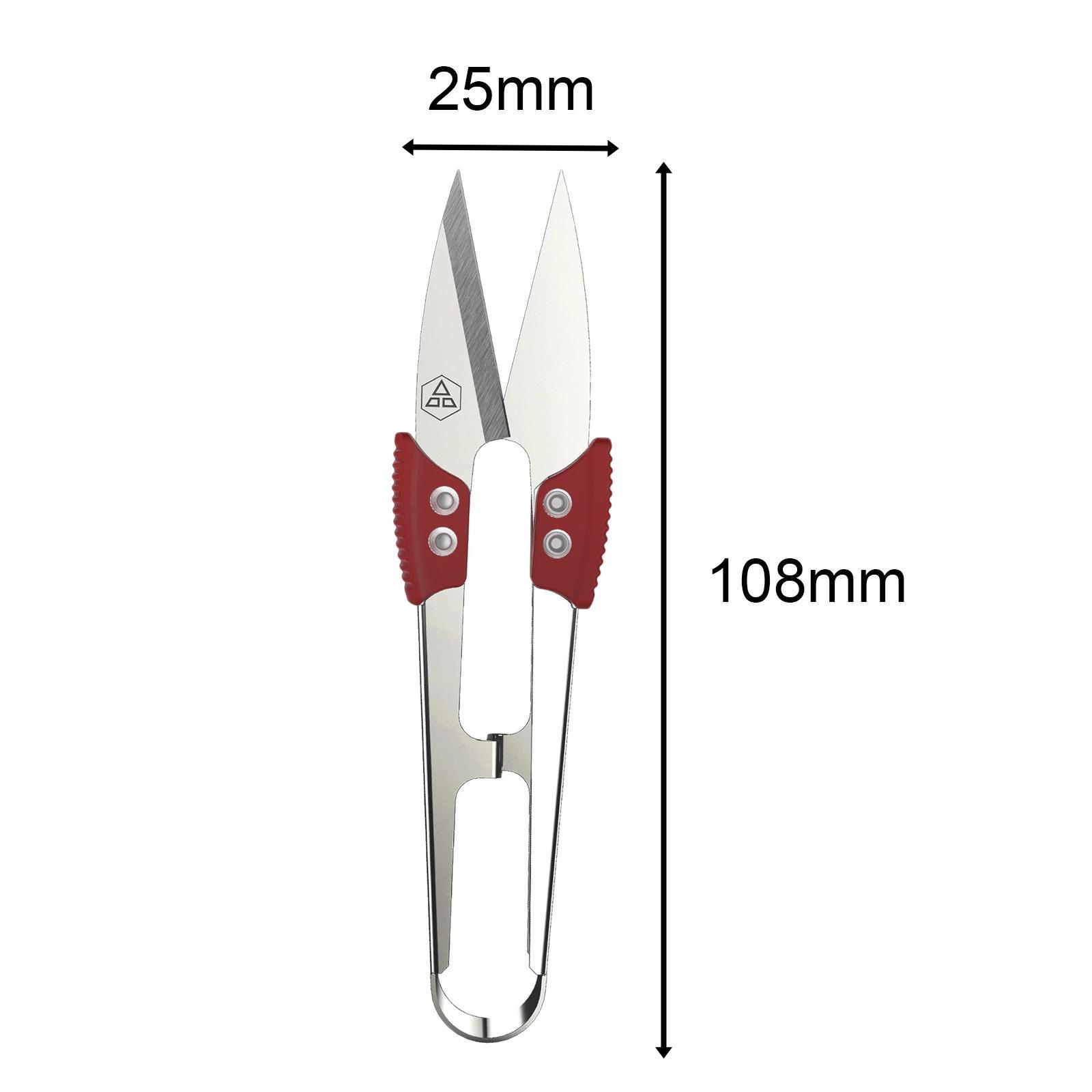 Durable Thread Snip Scissors Embroidery Sewing Scissors Nipper Trimming Stainless Steel for Quilting Stitch Stitch Tool Home Arts Crafts