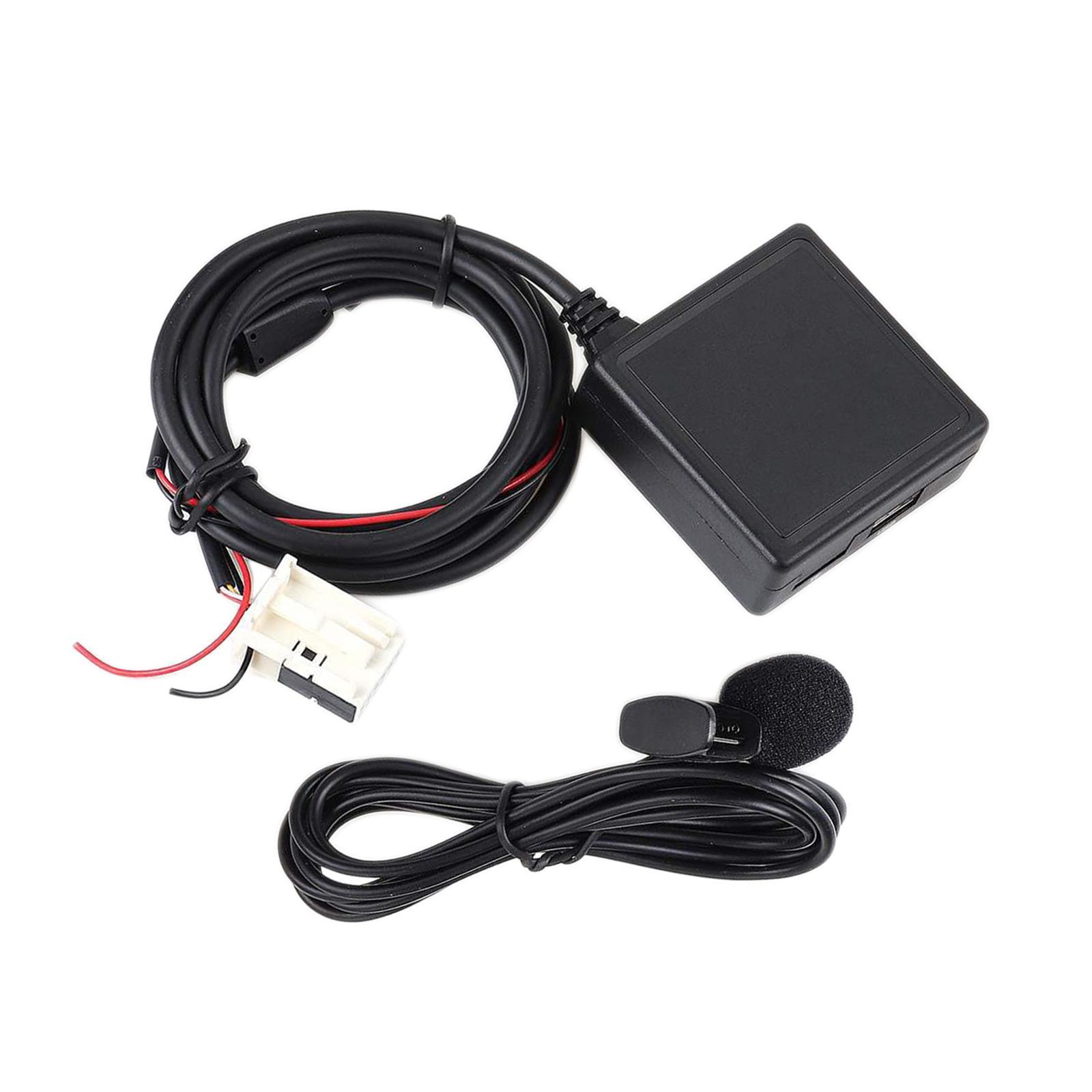 Microphone Wireless AUX Audio Cable Adapter Module for W209 W164 W211