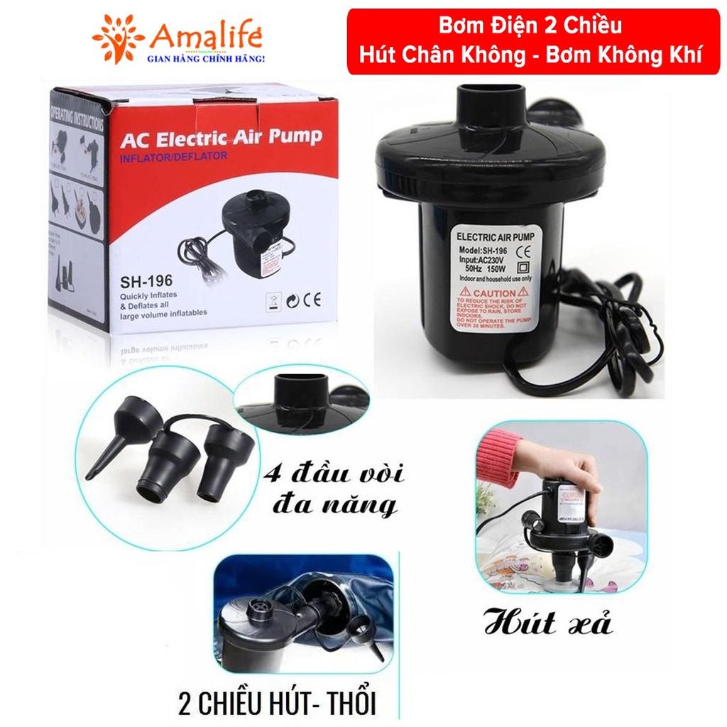 Bơm Phao Điện Bơm Hút Chân Không 2 Chiều – Bơm Phao Bể Bơi Siêu Tiện Lợi Công Suất 150W Chính Hãng Amalife