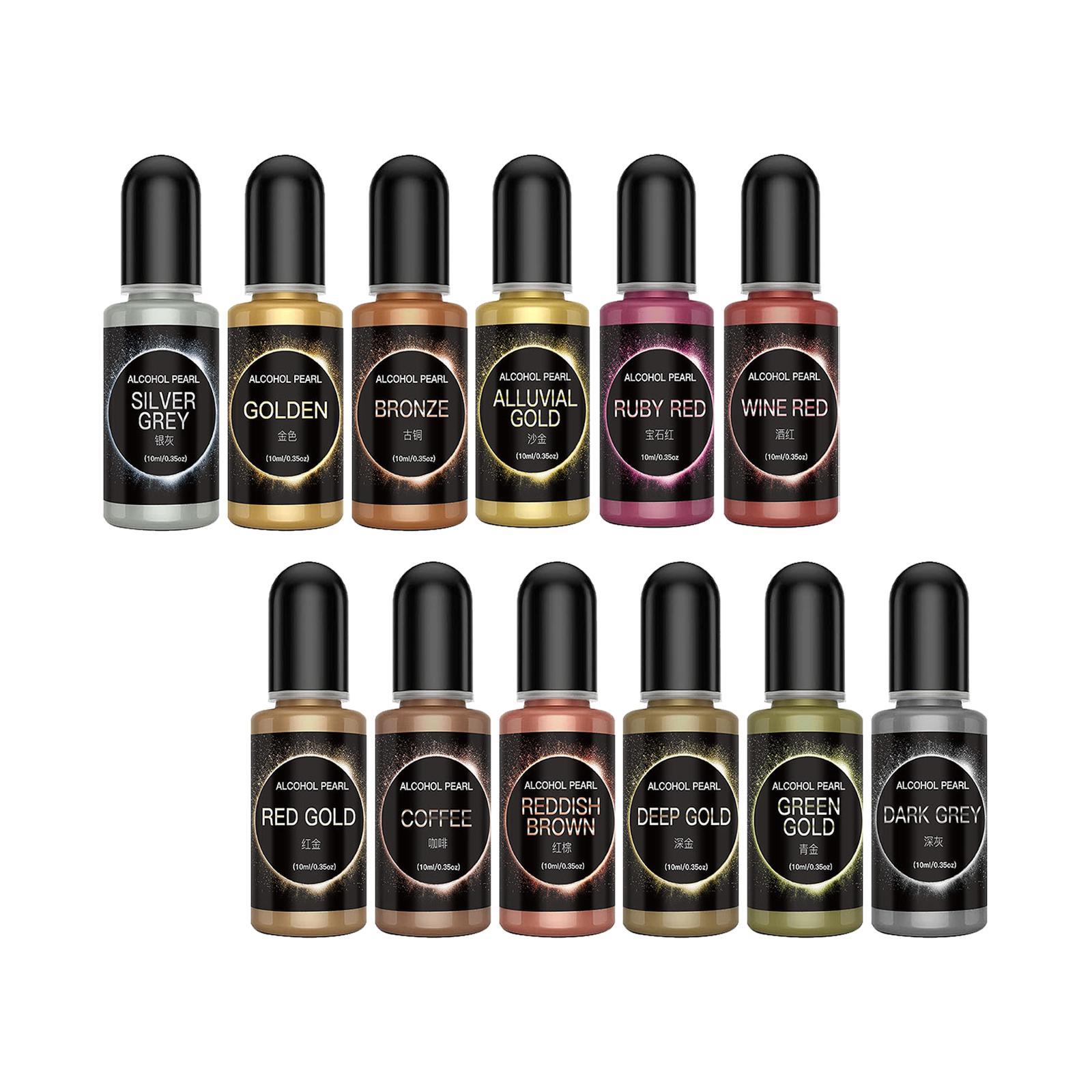 Ink Set Epoxy Resin Pigment Colorant Liquid for Acrylic Painting