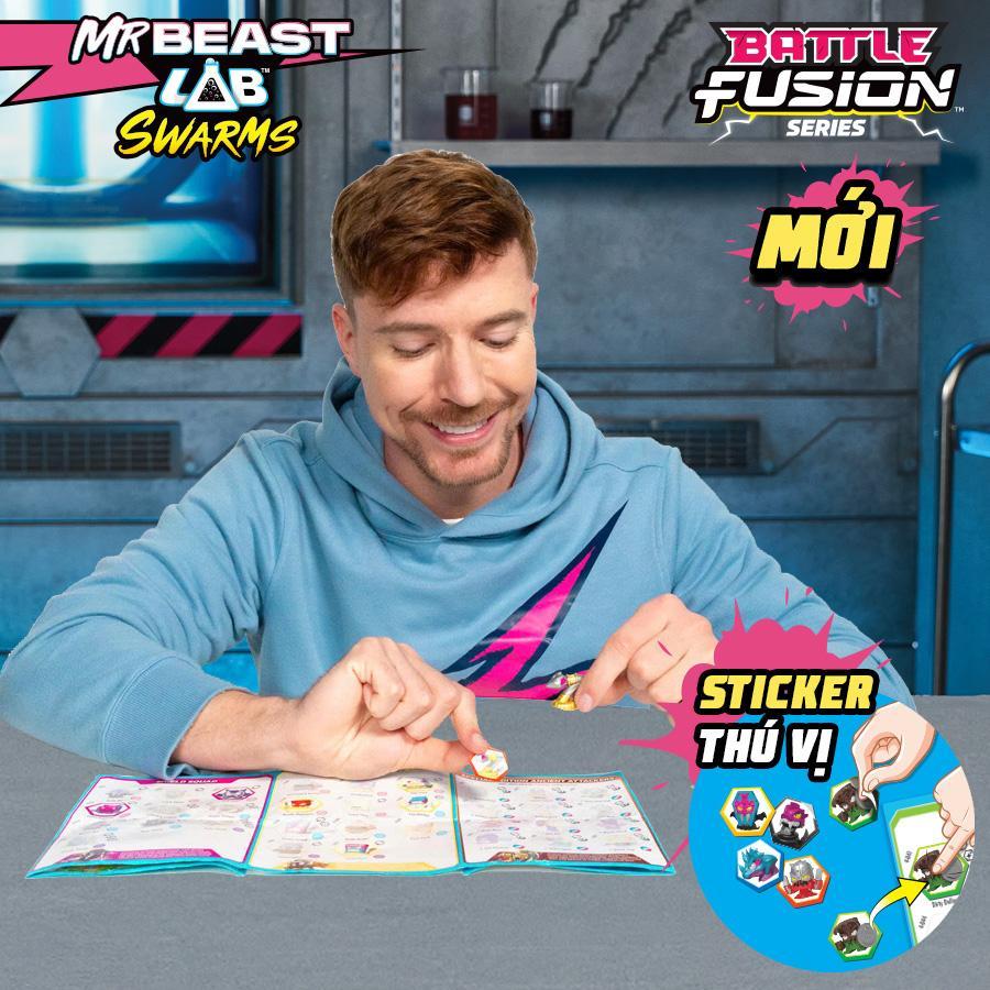 Đồ Chơi Ống Thí Nghiệm Series 4 - 3 Sinh Vật - MrBeast Lab 24871 (Sản Phẩm Bên Trong Là Ngẫu Nhiên)