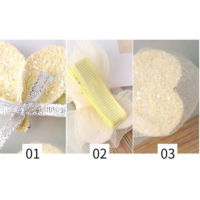 Set 2 kẹp tóc hình cánh bướm Mimo baby cho bé gái KT02