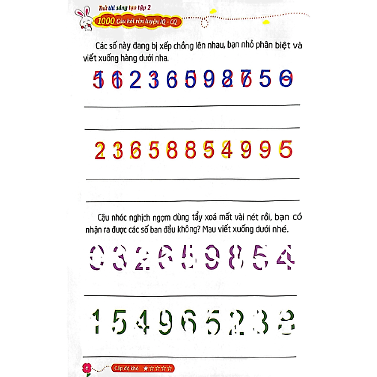 1000 câu hỏi rèn luyện IQ - CQ - Phát huy trí tưởng tượng tập 2 (6-12 tuổi) (Sách bản quyền)