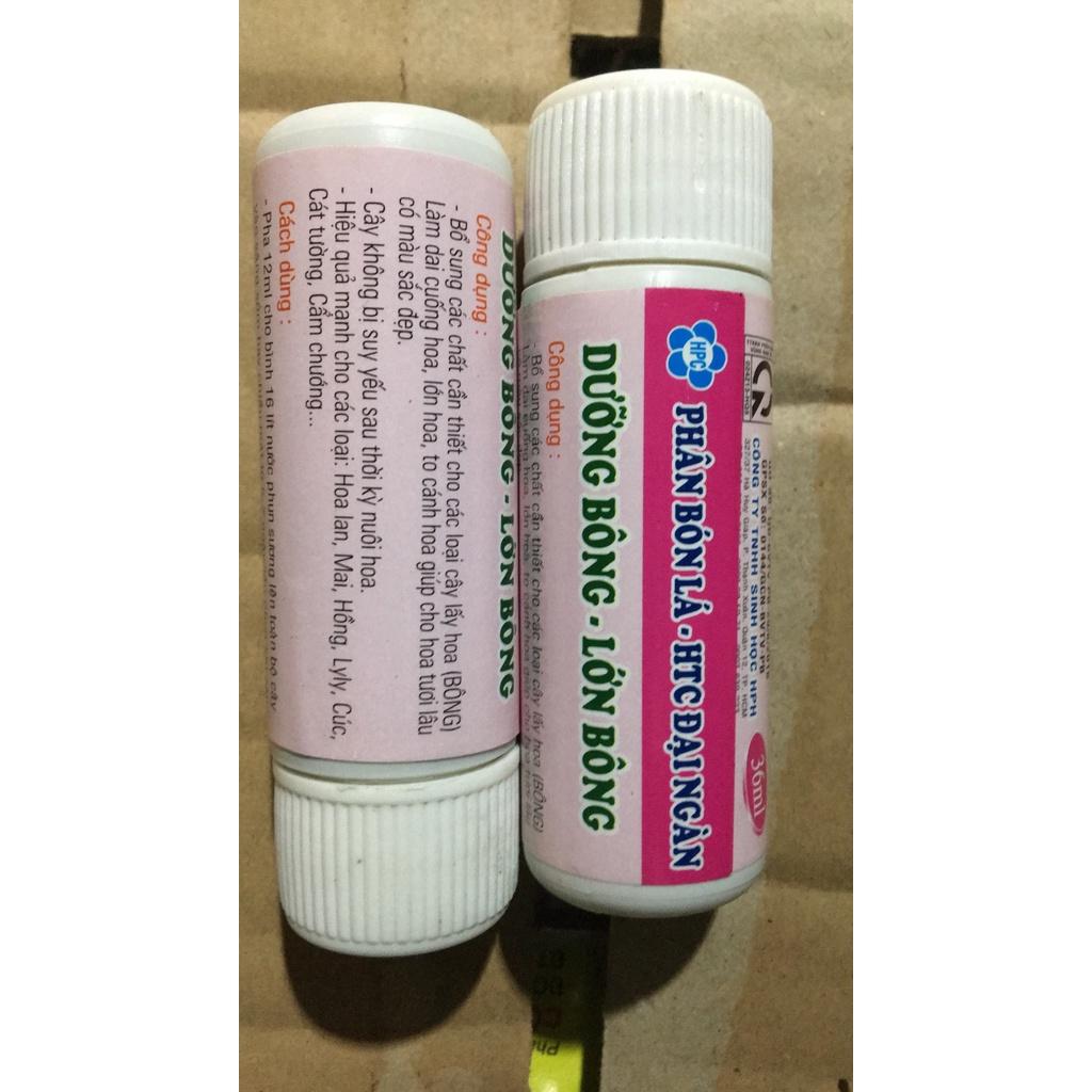 Phân bón lá HTC Đại Ngàn Dưỡng Bông - Lớn Bông lọ 36ml