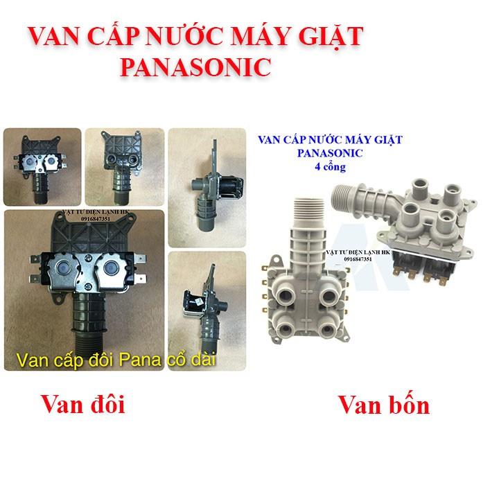 Van cấp nước máy giặt panasonic. (chọn đúng loại khi đặt hàng) valve đôi cổ dài - van bốn cổng cửa pana