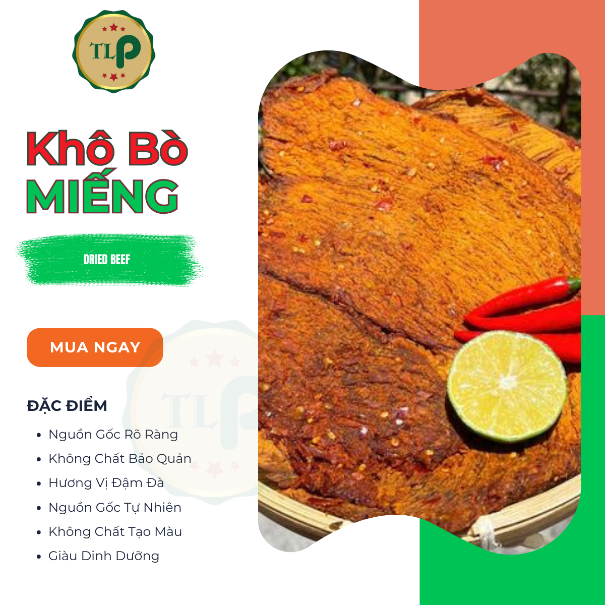 KHÔ BÒ MIẾNG TÂN LỘC PHÁT