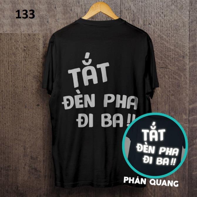Áo thun Unisex phản quang Có size tay lỡ