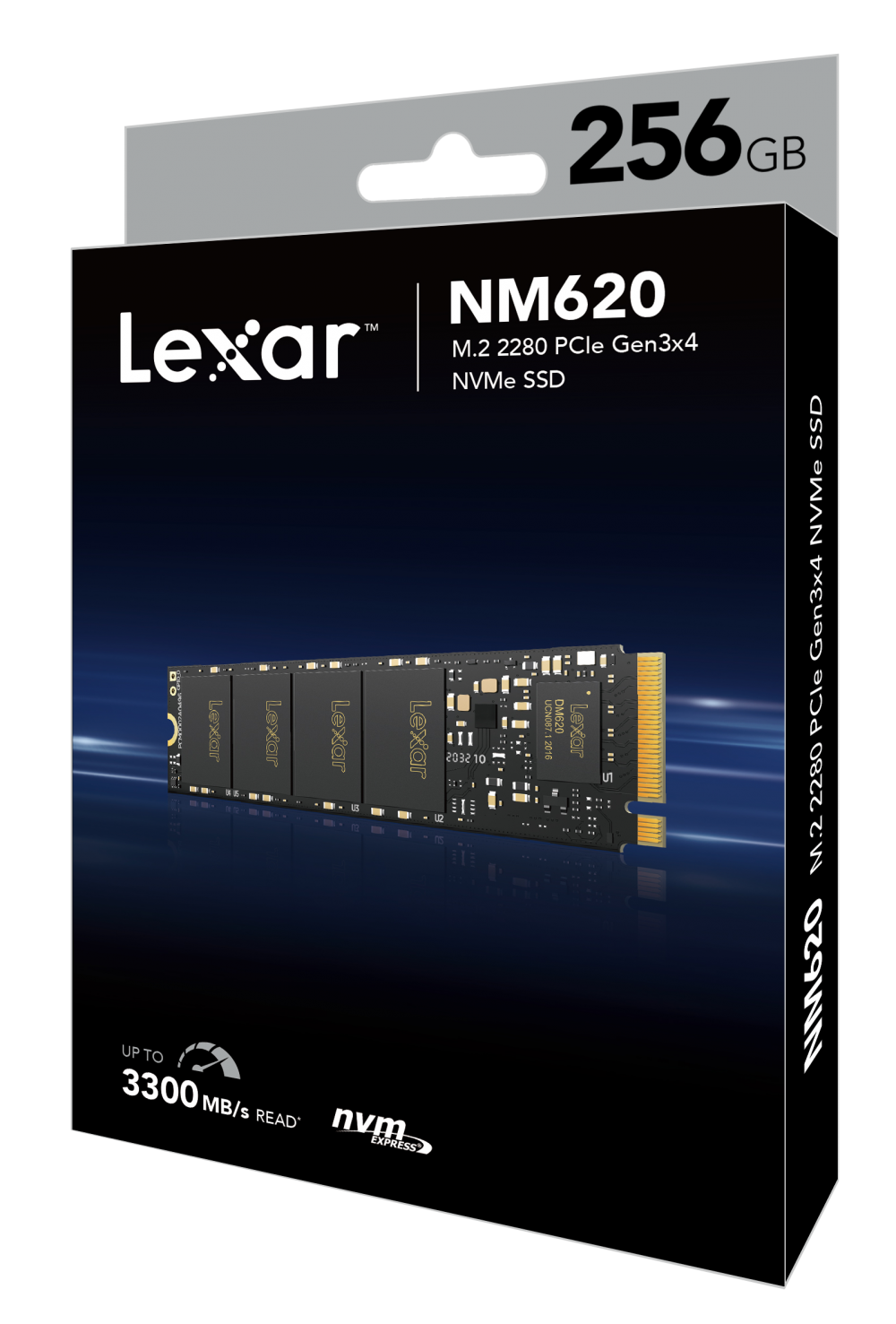 SSD Lexar NM620 M.2 2280 | 256GB - 512GB | NVMe PCIe | Hàng Chính Hãng