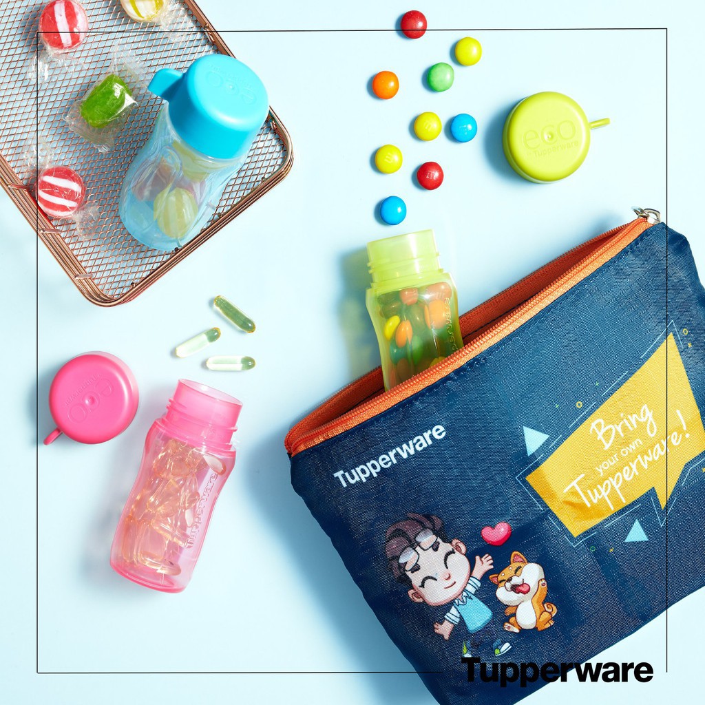 BỘ BÌNH NƯỚC ECO BOTTLE 90ML TUPPERWARE CHÍNH HÃNG