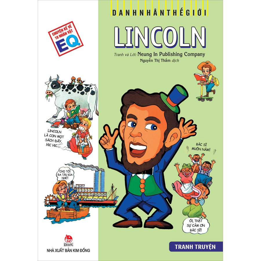 Danh Nhân Thế Giới: Lincoln (Tái Bản 2022)