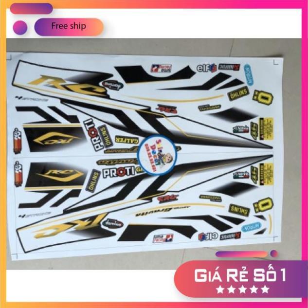 Tem rời jupiter gravita trắng đen bảo hành màu sắc vĩnh viễn