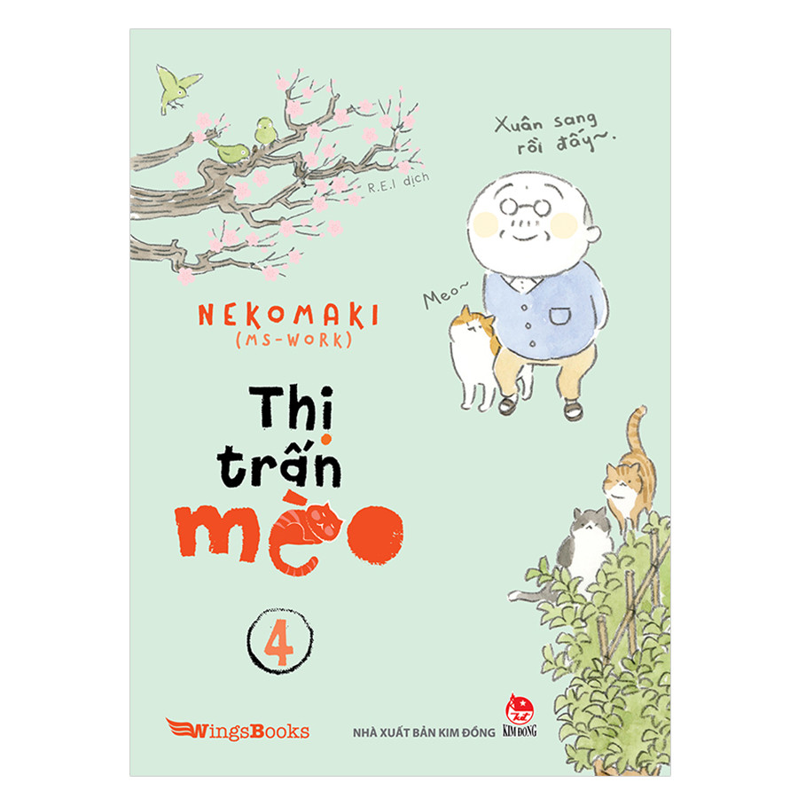 Combo 4 Cuốn sách: Thị Trấn Mèo Tập 4 + Thị Trấn Mèo - Tập 5 + Thị Trấn Mèo - Tập 6 + Thị Trấn Mèo - Tập 7