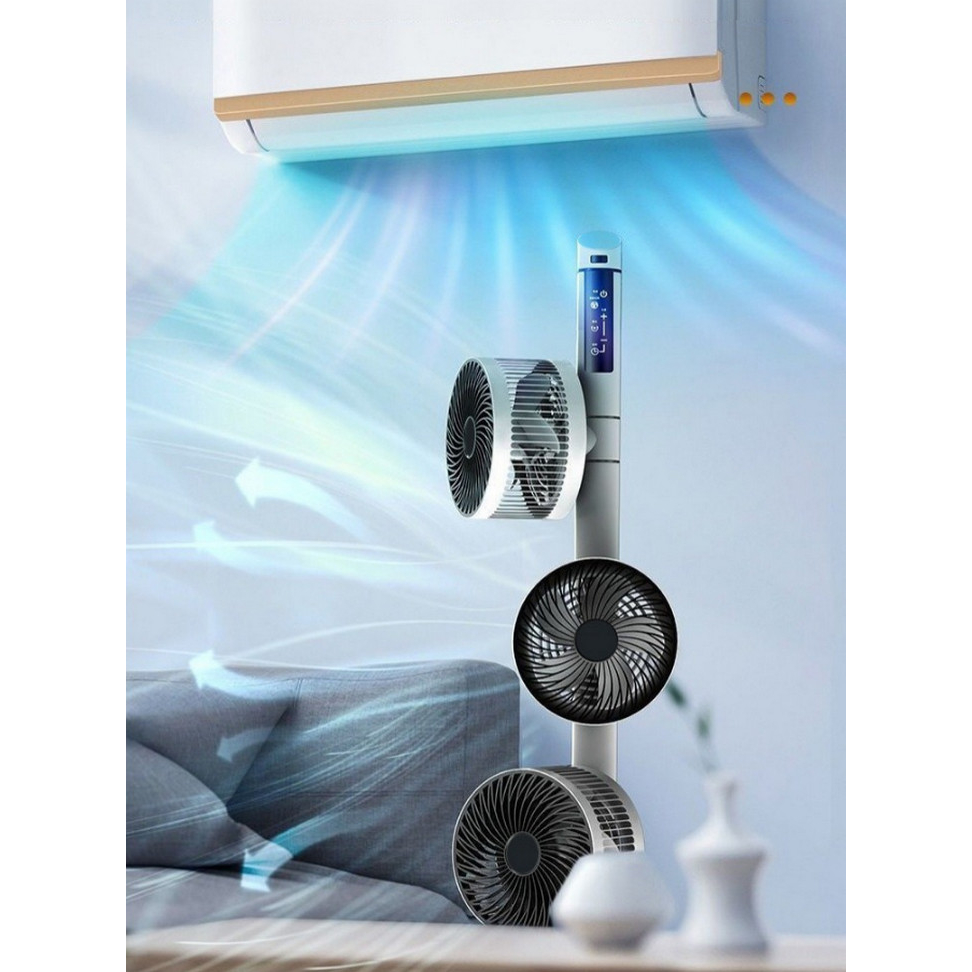Quạt Đối Lưu Đa Luồng KARSON 3D Cao Cấp Có Remote Điều Khiển Từ Xa