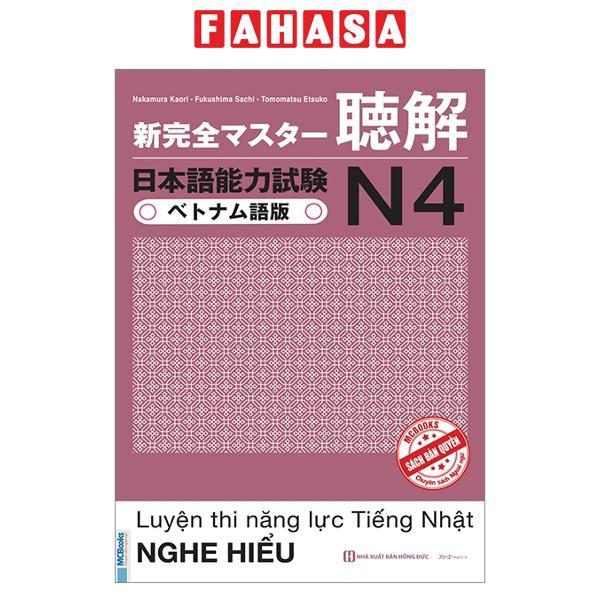 Sách - Luyện Thi Năng Lực Tiếng Nhật N4