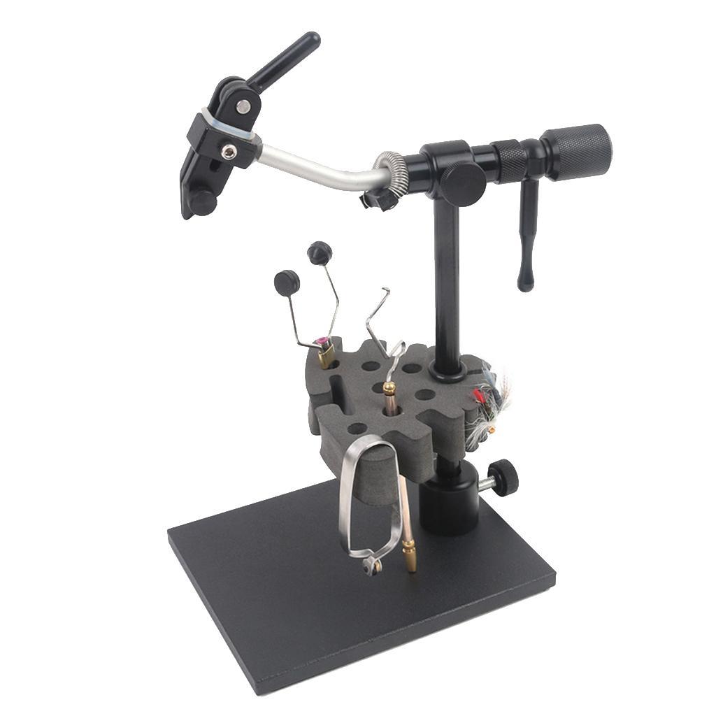 2Pcs Fly Tying Foam Station Fly Tying Tool Holder Fly Tying Vise Tool Holder