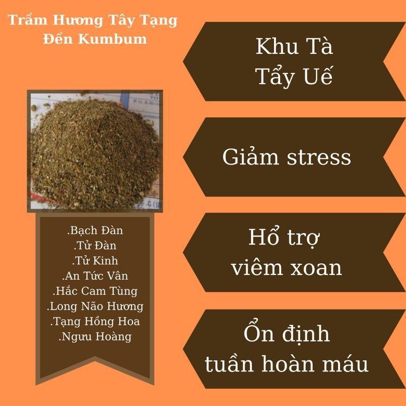 Bột xông nhà Tẩy Uế Chiêu Tài từ thảo mộc tự nhiên - cải thiện phong thủy nhà ở (tu viện Kumbum Tây Tạng)