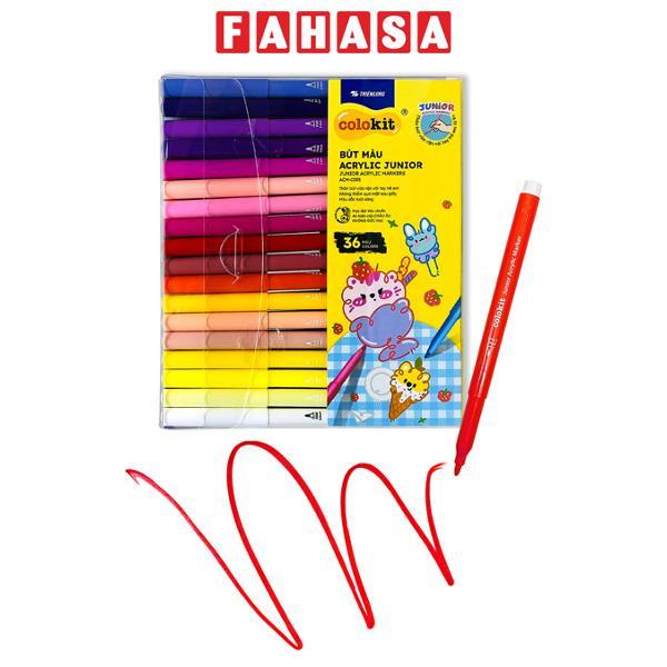 Vỉ 36 Bút Màu Acrylic Junior - Colokit ACM-C035