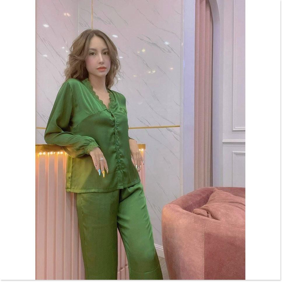 SET PIZAMA MẶC NHÀ NỮ SIÊU XINH , QUẦN DÀI ÁO DÀI SIÊU ĐẸP THỜI TRANG KING FASHION