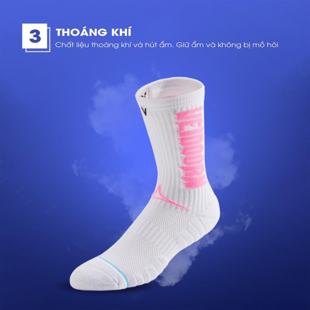 Tất Bóng Đá Veidoorn Thoáng Khí, Khử Mùi, Đàn Hồi Cao Cấp VT007