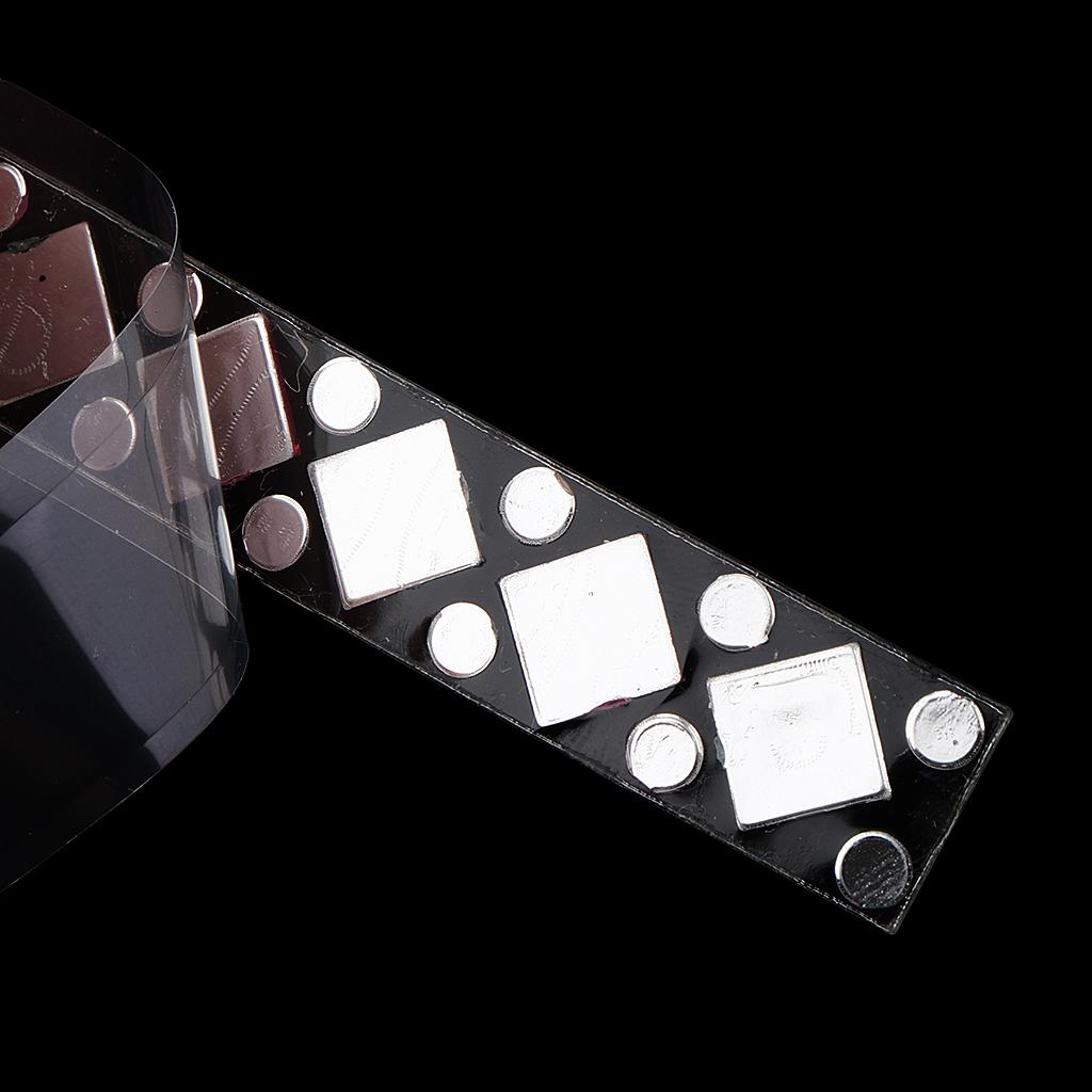 Set 2 Cuộn Đính Đá Acrylic Nhiều Kiểu Dáng Dùng Trang Trí Thủ Công Độc Đáo