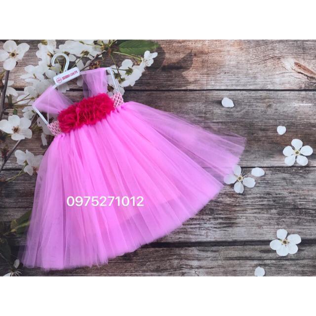 Đầm công chúa ️FREESHIP️ Đầm công chúa cho bé hồng phấn
