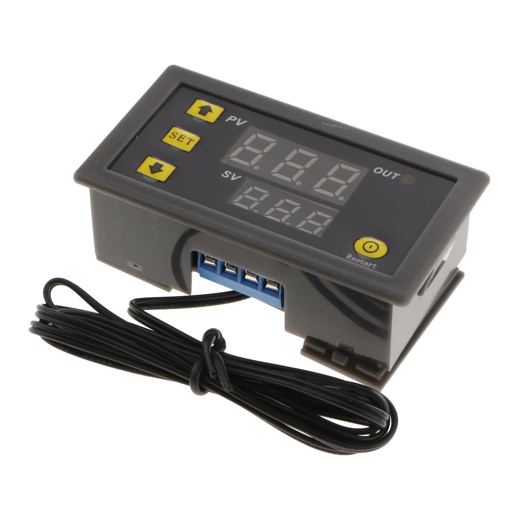 W3230 -50~120°C Mini Temperature Sensor Controller Regulator Switch 12V