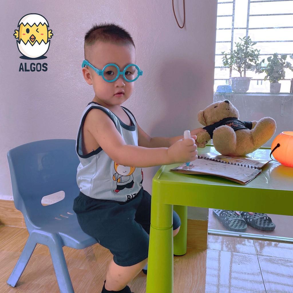 Bộ quần áo bé trai - Bộ Gấu - Cotton 100% thoáng mát thấm hút mồ hôi an toàn cho bé