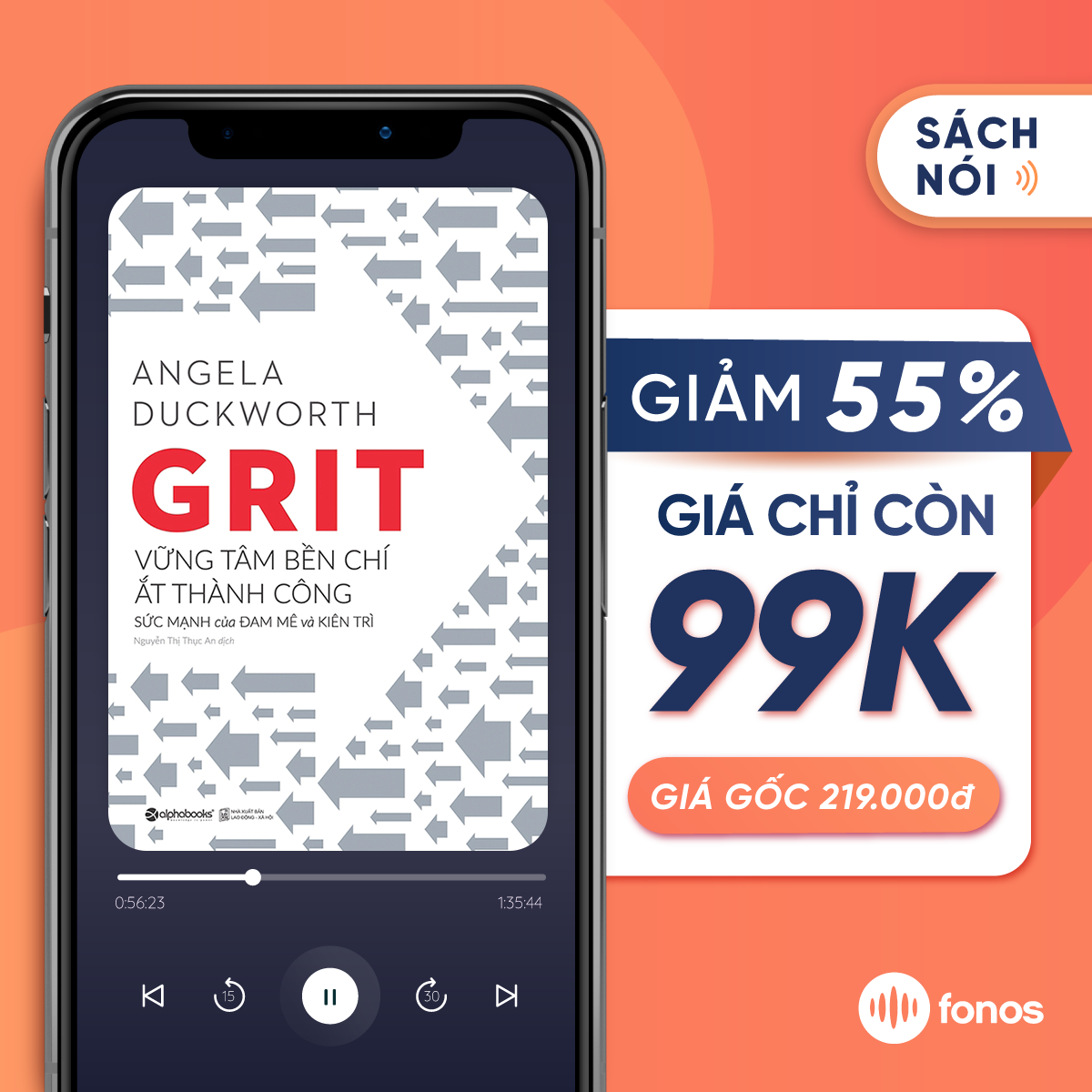 Sách nói: Grit - Vững Tâm Bền Chí Ắt Thành Công