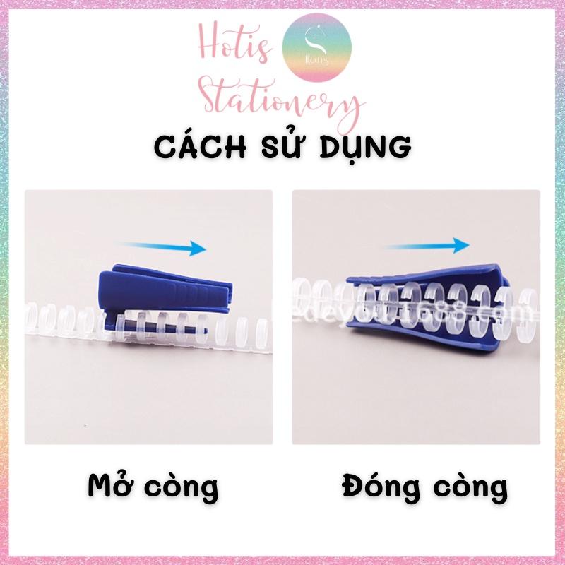 Dụng cụ đóng mở còng nhựa binder sổ gáy còng nhựa thao tác nhanh chóng