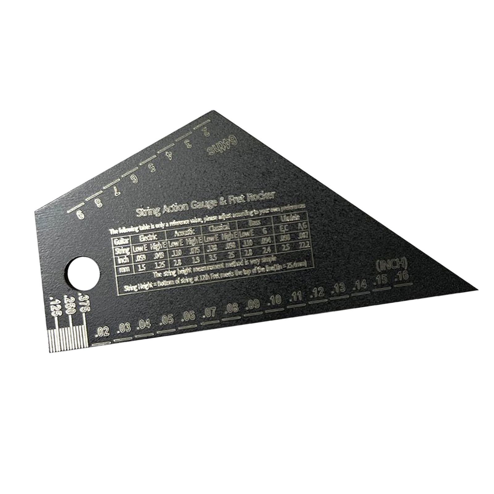 Guitar Fret Rocker Fret Level Tool for Acoustic Guitar Accessories