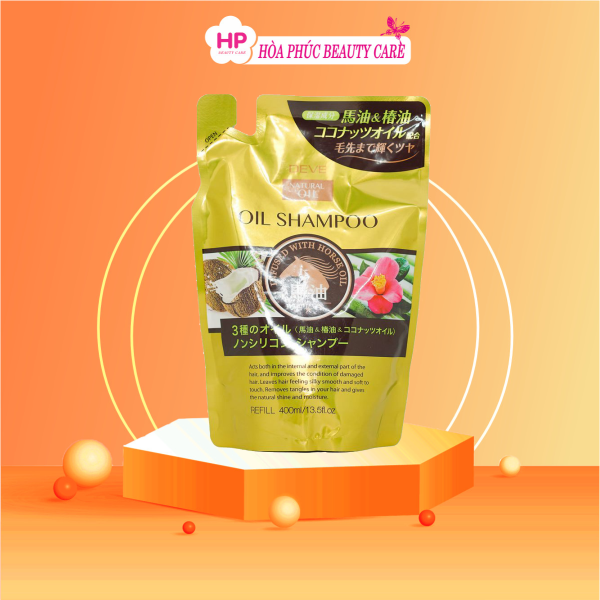 Dầu Gội Đầu Deve Natural Oil Shampoo Nuôi Dưỡng Tóc Chắc Khỏe Chiết Xuất Tinh Dầu Ngựa )