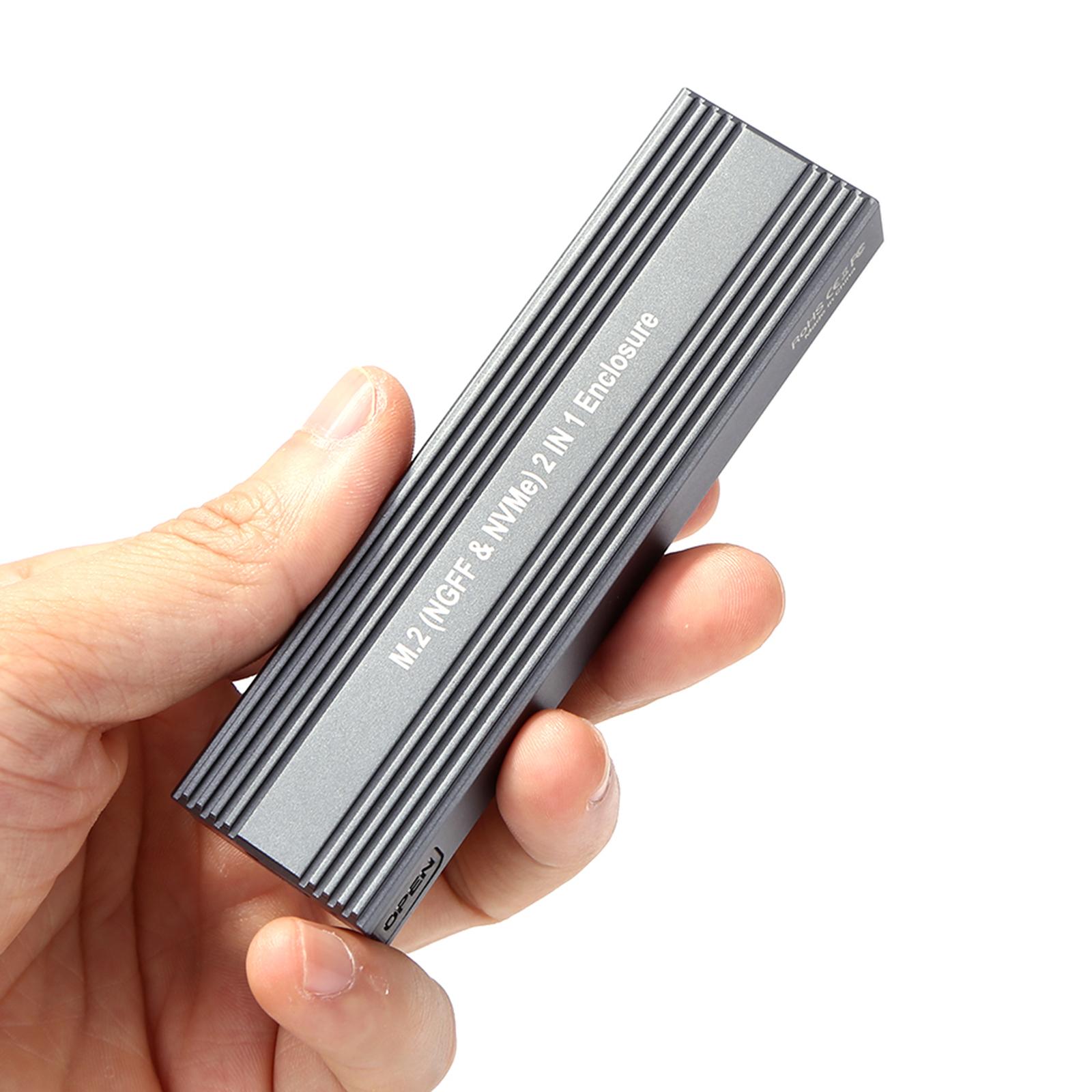 Hard Drive Box M2 SATA SSD to USB 3.0 SSD Disk External Enclosure Adapter