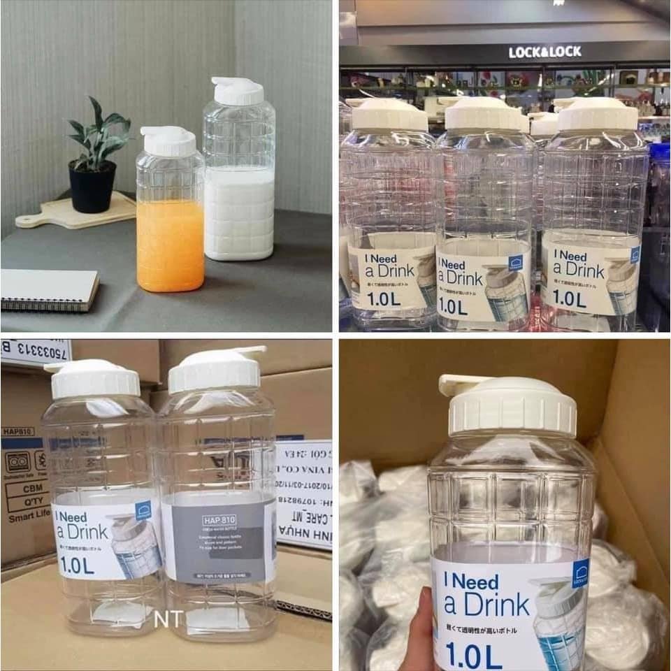 Bình nước Lock Lock 1L