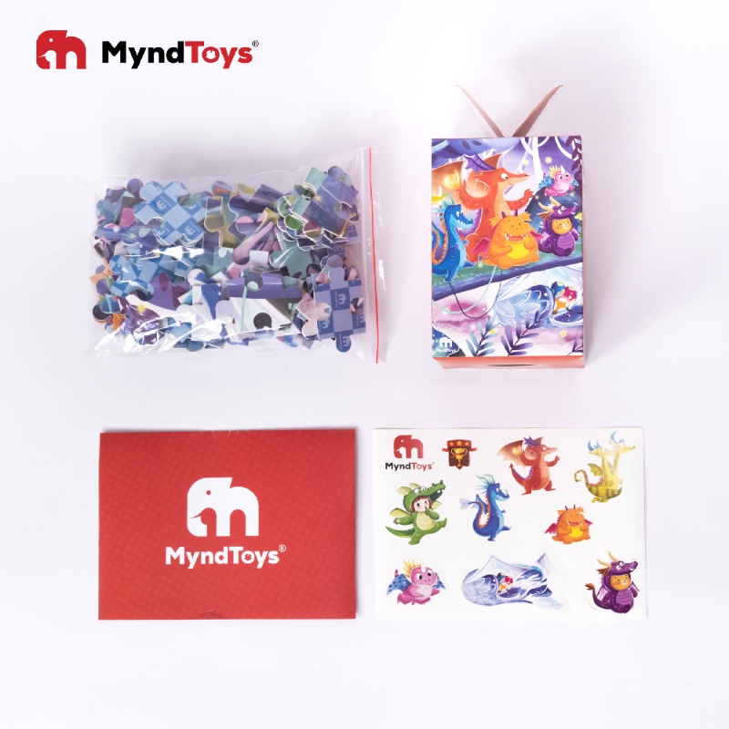 Đồ Chơi Giáo Dục, Bộ Xếp Hình Myndtoys Fantasy Puzzle - Sneakout Nights - Dành Cho Bé Trên 4 Tuổi